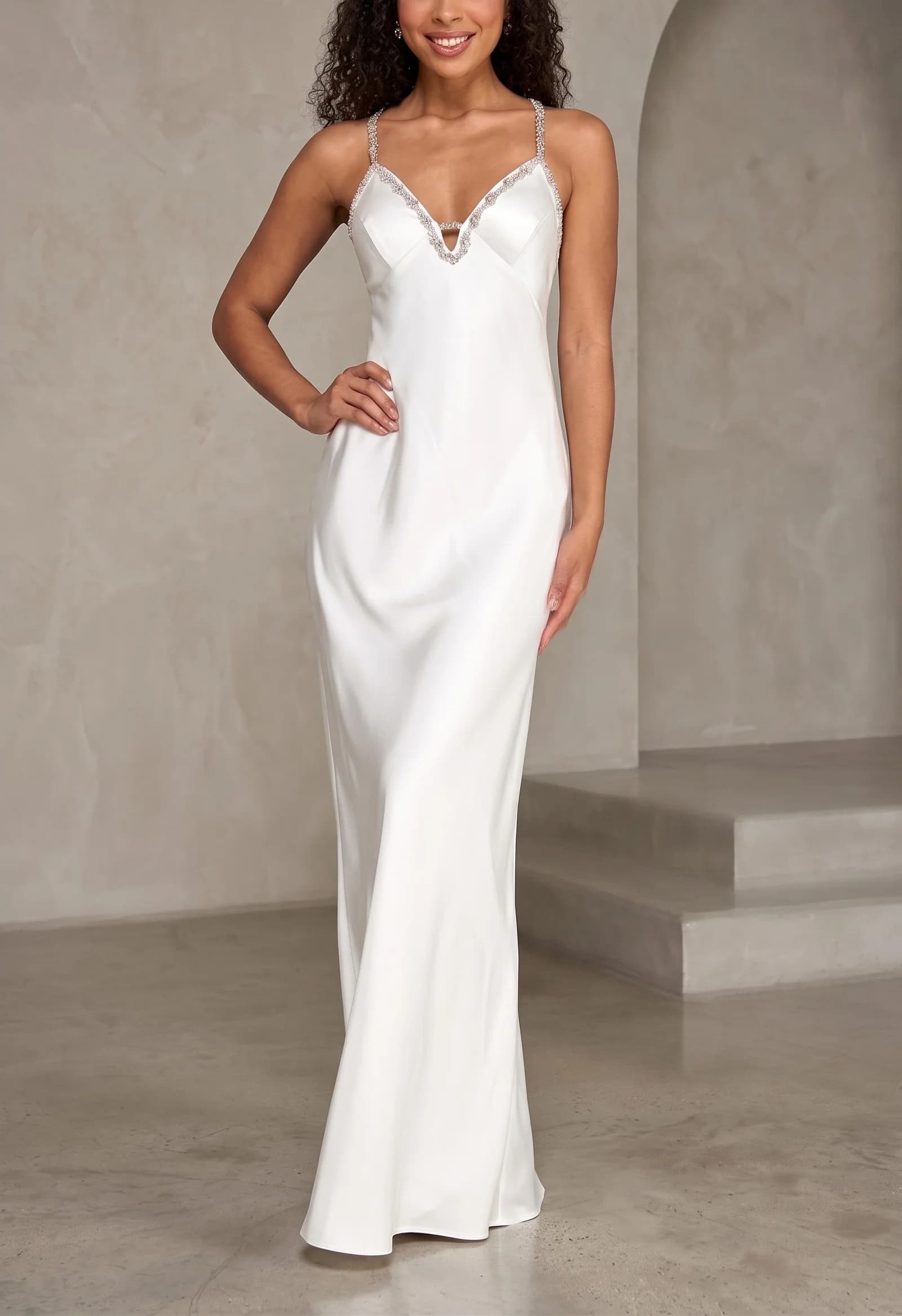 Vestido Blanco en color blanco