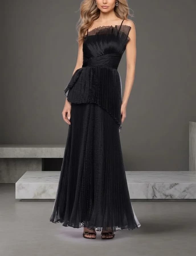 Vestido Negro en color negro